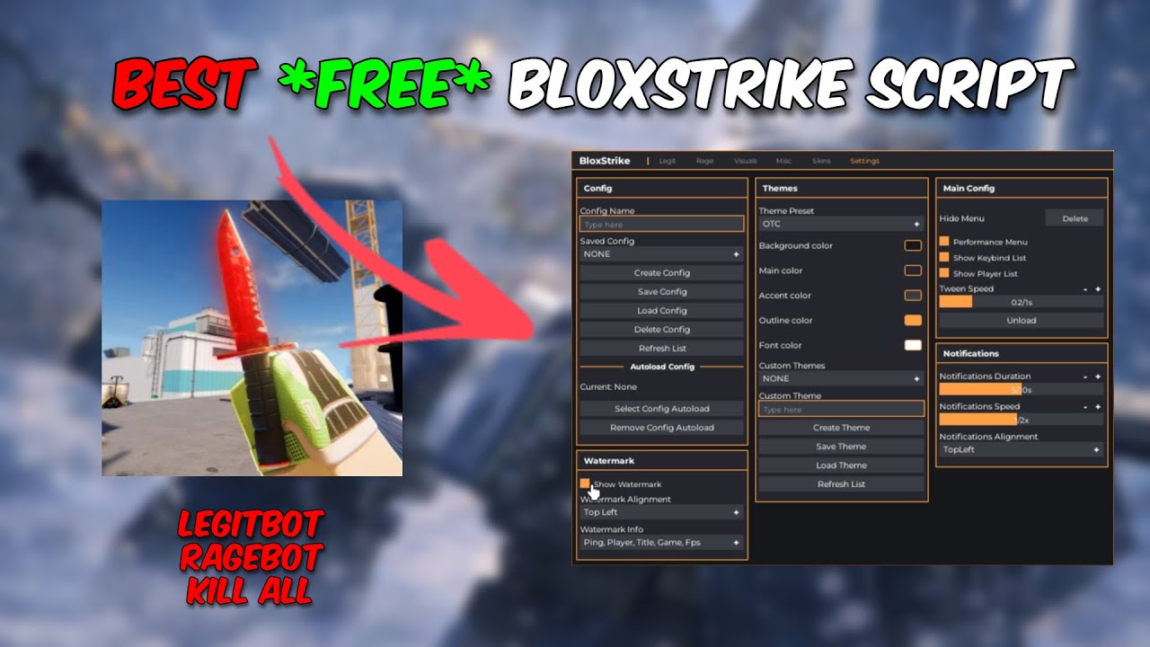 WYVERN Bloxstrike v4 Script 2026 | Anti Flash, Smooth Aimlock, Jump hack - krnl