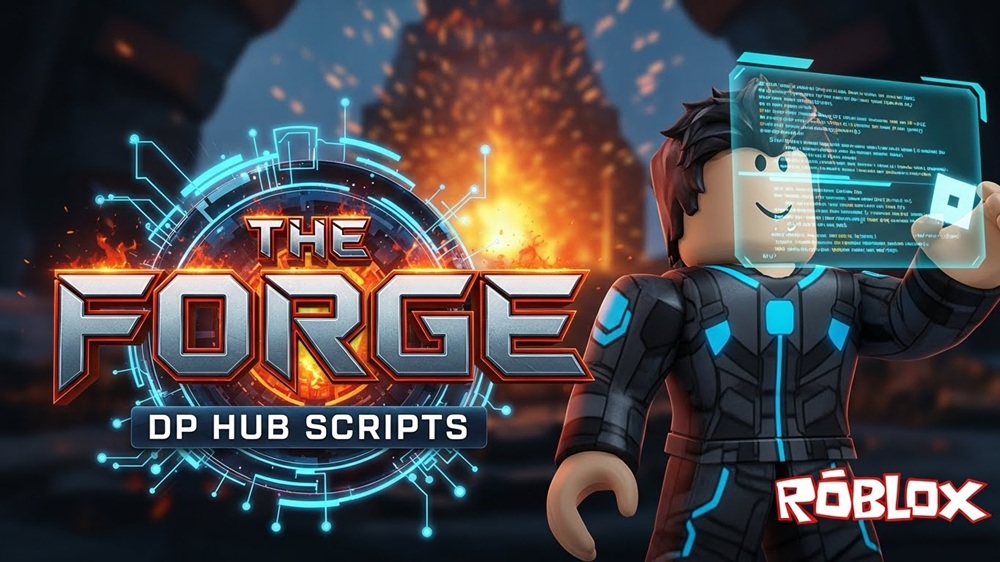 DP Hub Script The Forge Roblox - krnl