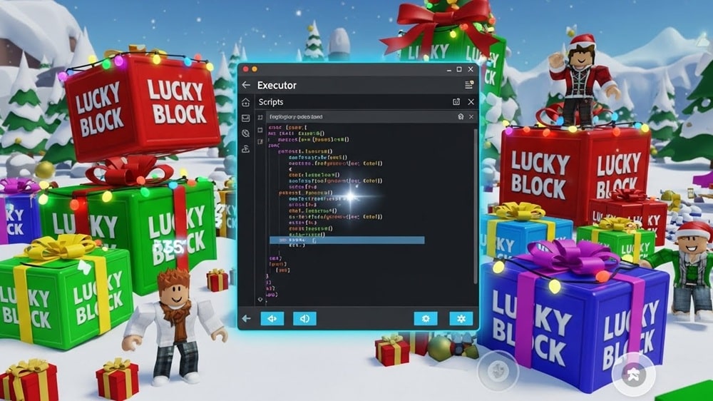 Spawn Lucky Block Script [Christmas!] – Steal A Sea Monster Roblox - krnl