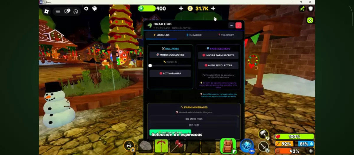 Drak Hub Script - Auto Kill Players - krnl