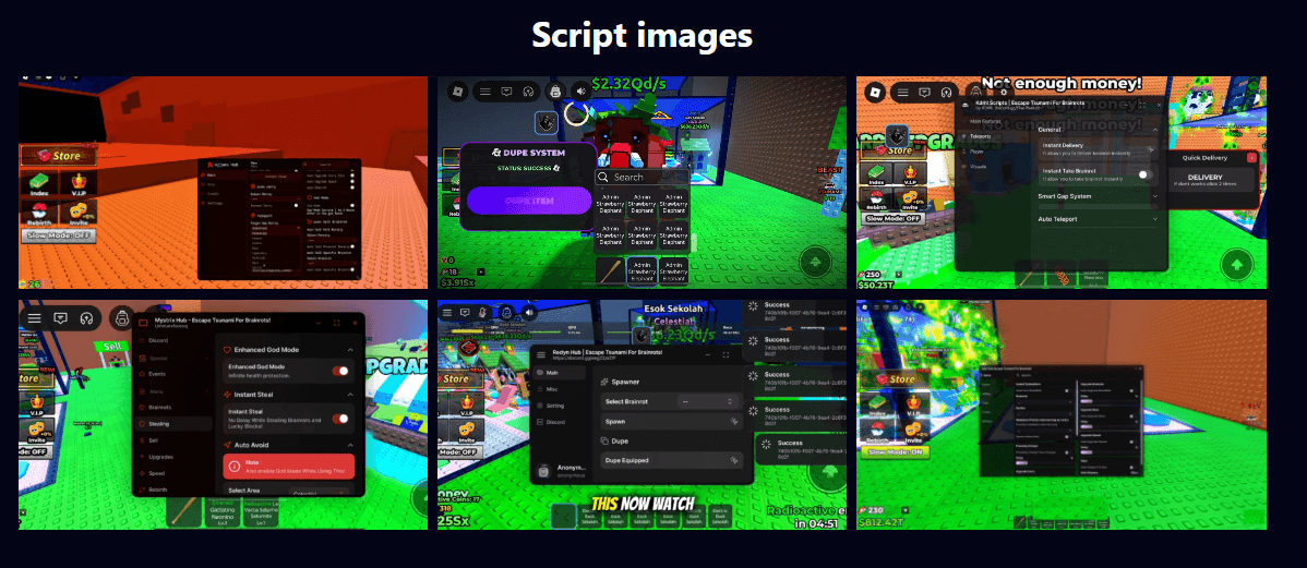 Swing Obby for Brainrots Script [No Key] – Auto Farm, Secret, Auto Rebirth - krnl