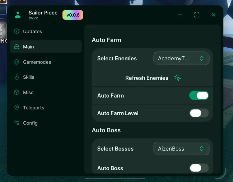 [🌙Moon Update⚔️] Polluted Hub Sailor Piece Script [No Key] - krnl